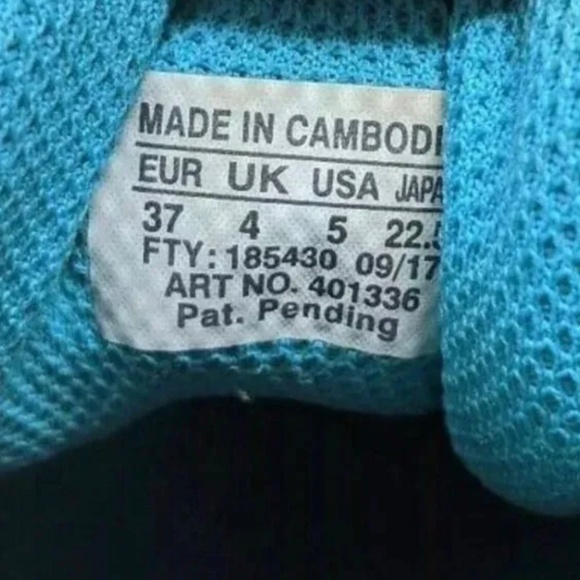 Size 5 Salomon XA Pro Blue - Picture 5 of 8